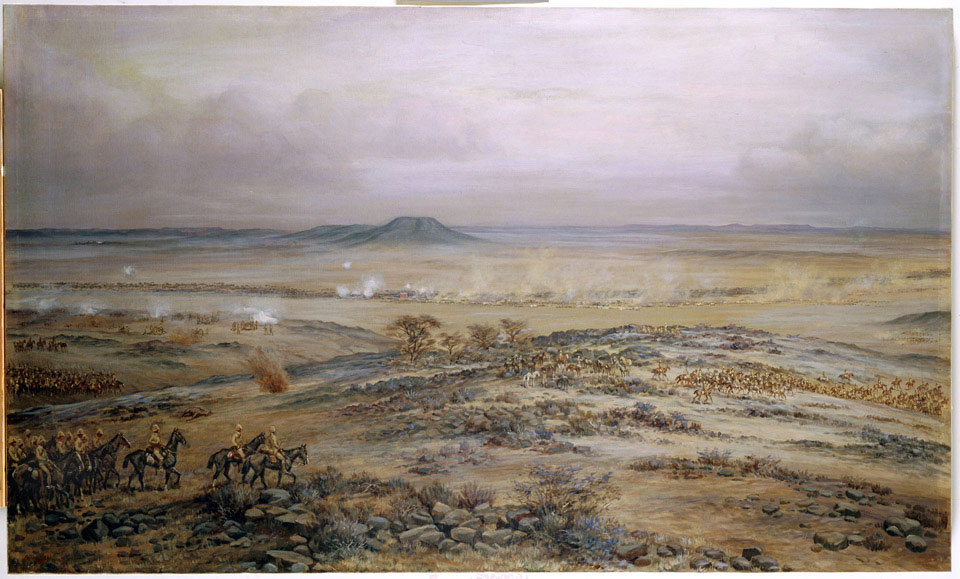 The Attack on Cronje's Force at Vedute Drift near Paardeberg, 1900