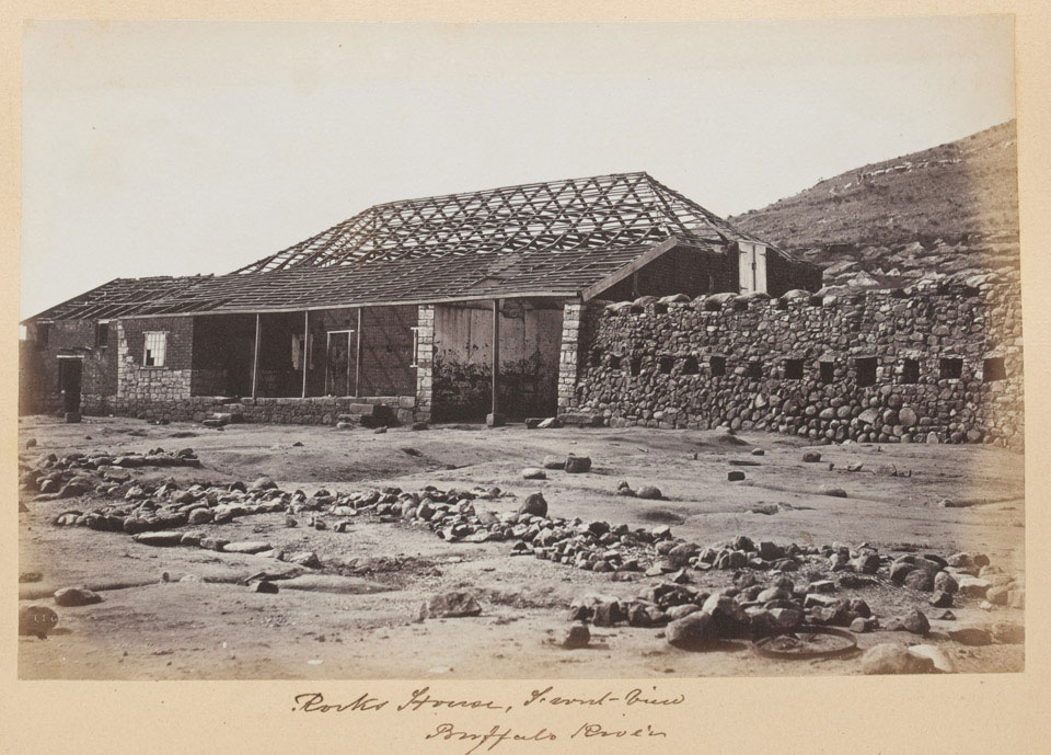'Rorke's House Front View, Buffalo River', 1879