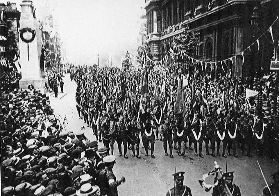 Victory March procession, London, 1919 | Online Collection