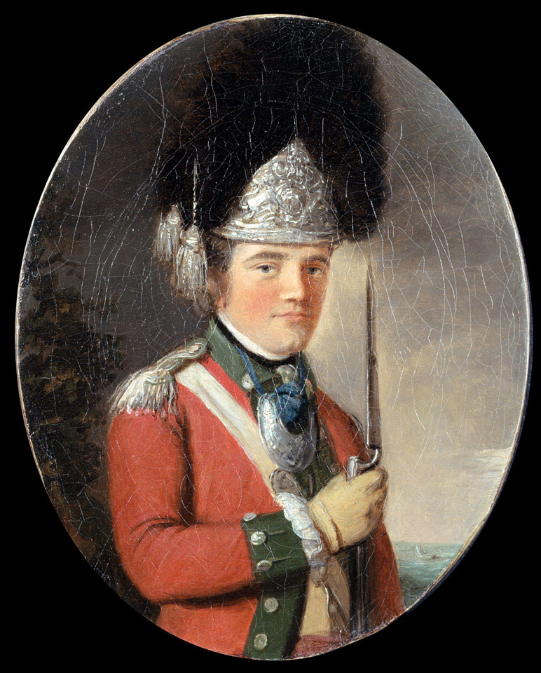 Officer of the Grenadier Company, 63rd Regiment of Foot, 1775 (c)