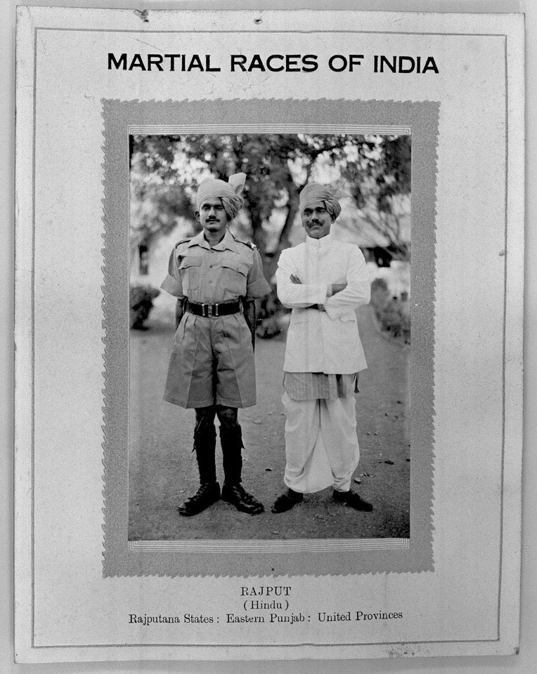 'Martial Races of India': Rajput of the Indian Army, United Provinces, 1944 (c)