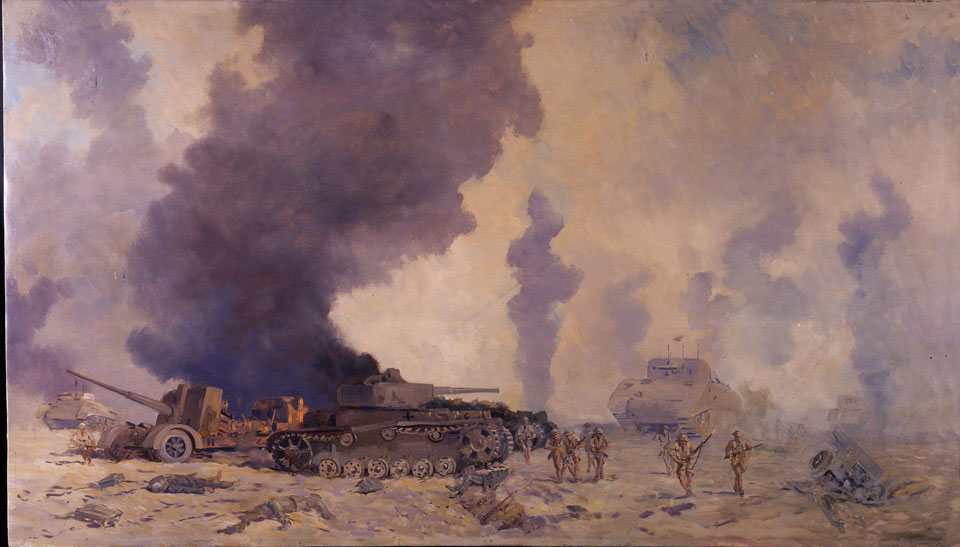 The Battle of El Alamein, (23rd October - 4 November), 1942