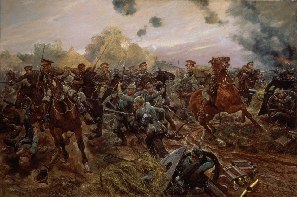 The First VC of the European War, 1914. Captain Francis Grenfell, 9th Lancers at Audregnies, 24 August 1914
