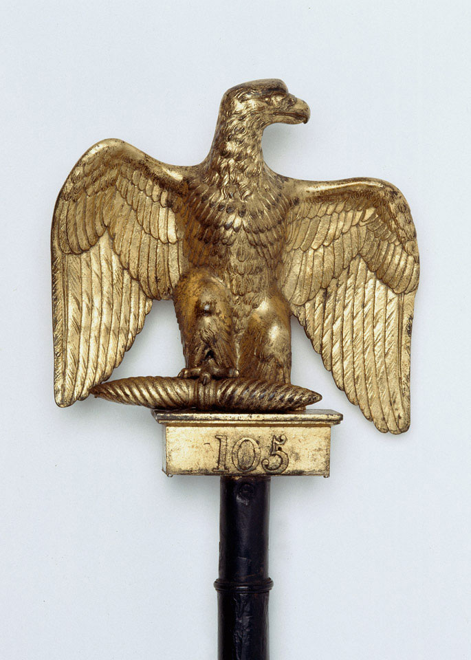 French eagle standard captured at Waterloo, 1815 Online Collection