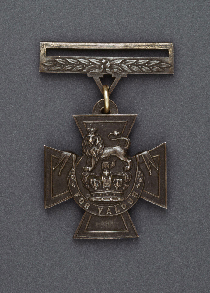 Early casting of a Victoria Cross, 1856
