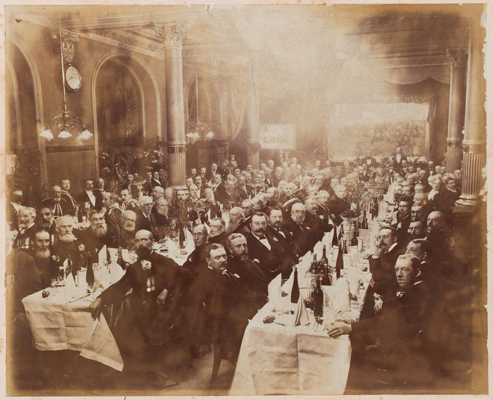 Balaklava reunion dinner 1902