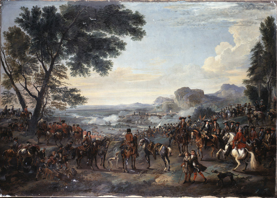 King William III and his army at the Siege of Namur, 1695