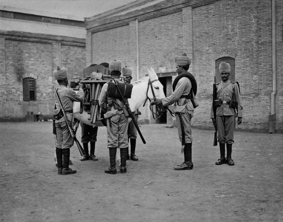 No 2 Coy, Bombay Sappers and Miners, China, 1900