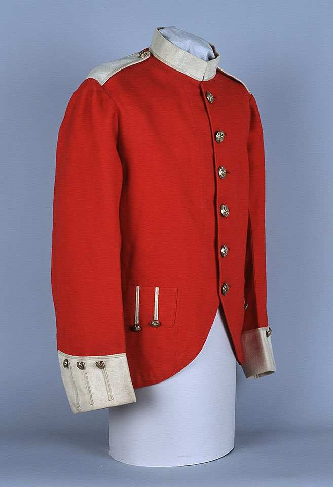 Other Rank's Full Dress doublet, worn by Private S Halstead, Calcutta ...