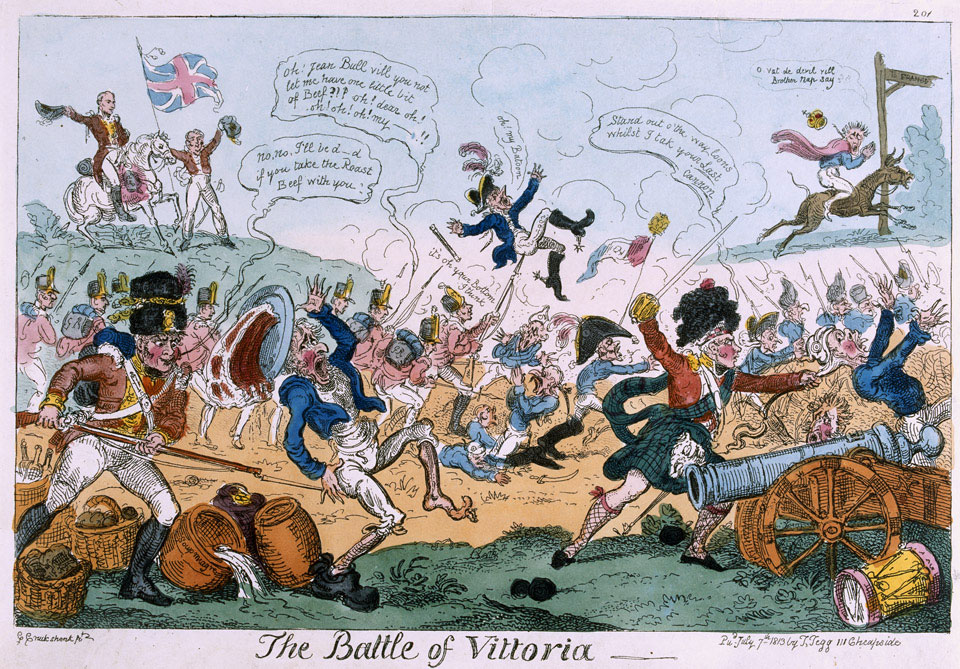 The Battle of Vittoria, 1813