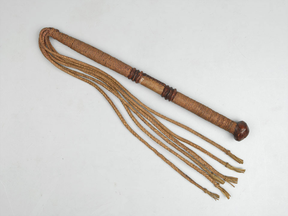 Stranded cord whip, 1860 (c)