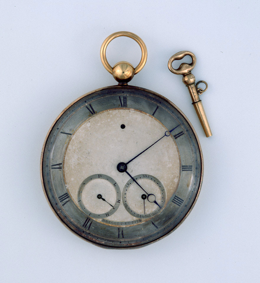 Gold watch with key owned by Napoleon