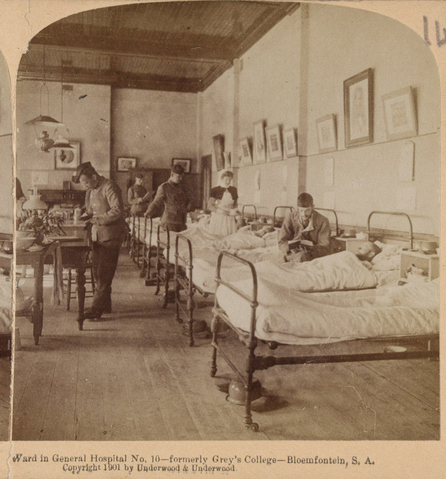 'Ward in General Hospital No. 10, Bloemfontein, South Africa', 1901 (c)