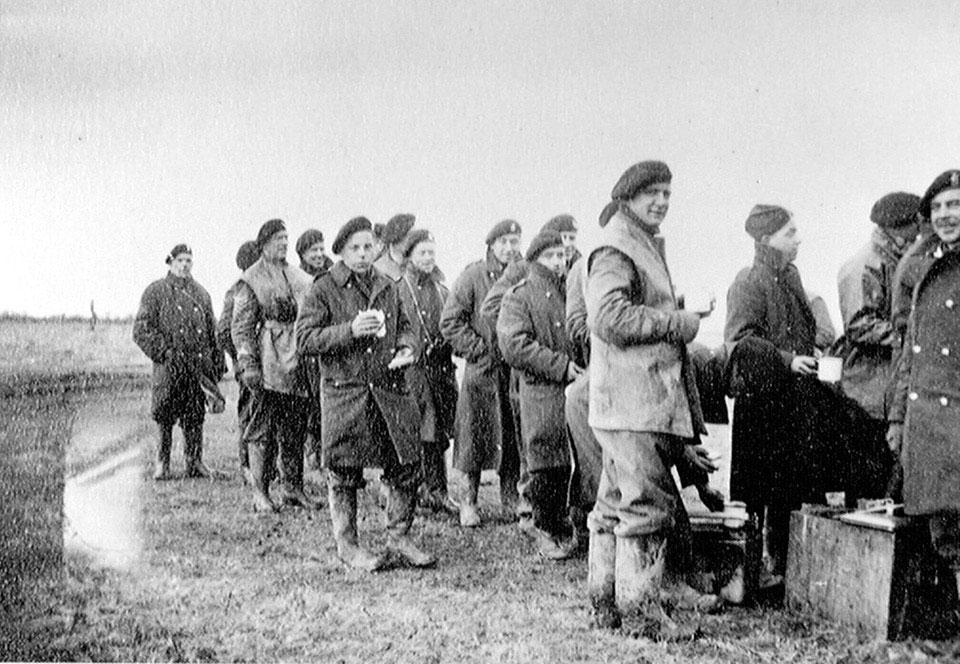 'Tea up', 3rd County of London Yeomanry (Sharpshooters), Pembrokeshire ...