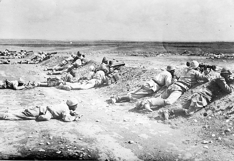 Turkish Machine Gun Company, October 1917