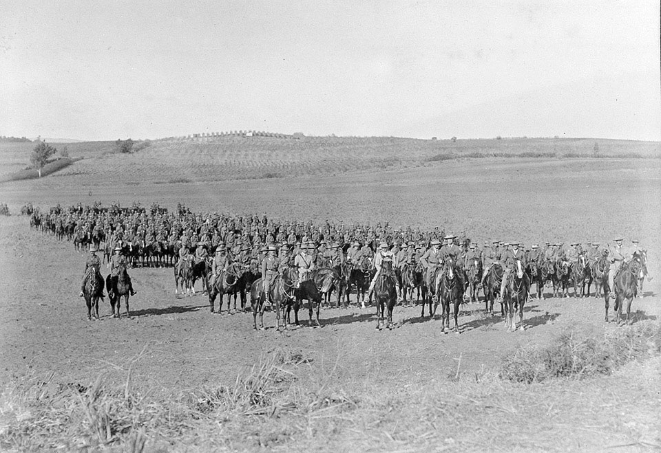 The Australian Light Horse in Palestine, 1918 (c)