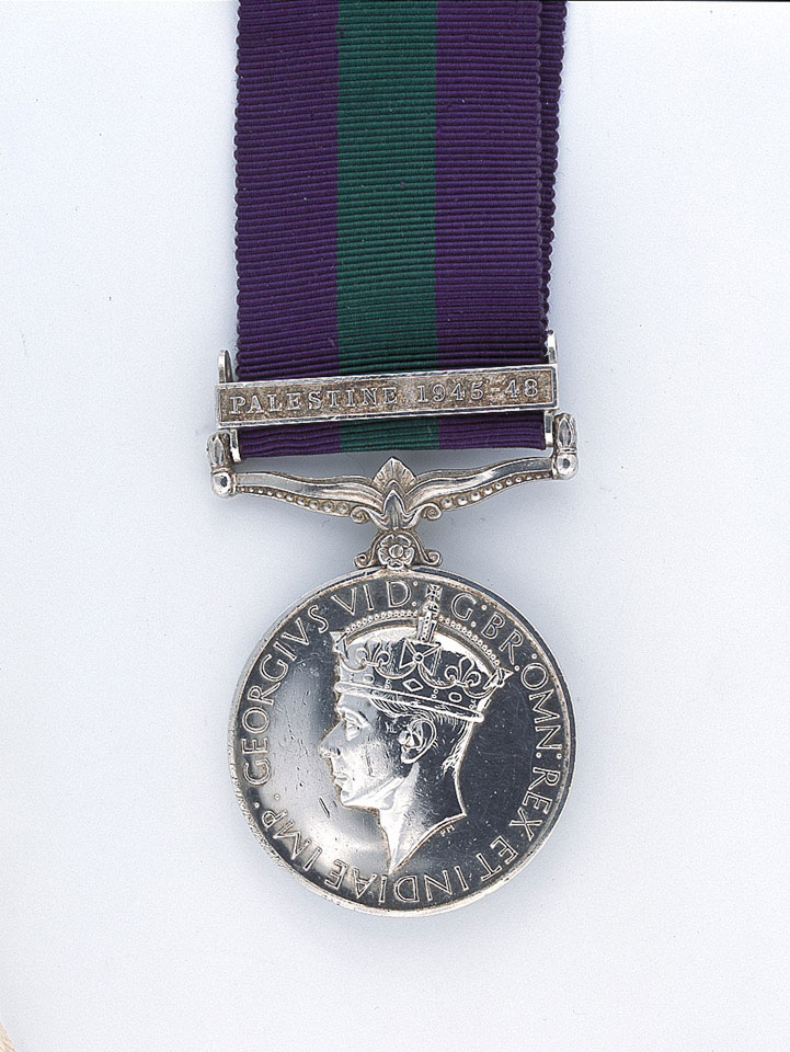 General Service Medal 1918-62, Captain Alan Mitchell, Argyll and Sutherland Highlanders
