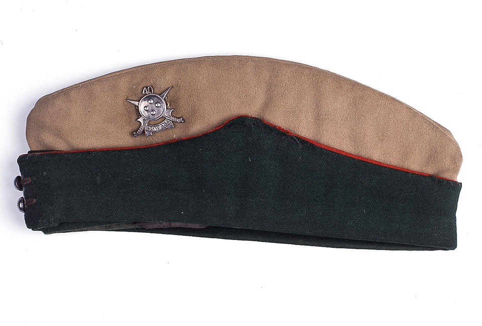 Field service cap, 40th Pathans, 1912 (c) Online Collection