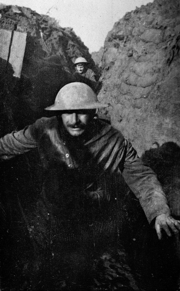 'Our front line, Beaumont Hamel November 1916'