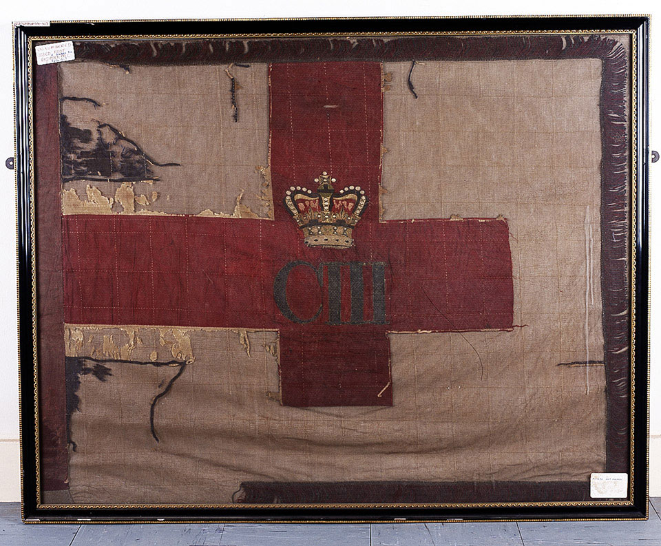 Queen's Colour of the 103rd Regiment of Foot (Bombay Fusiliers), 1871 (c)