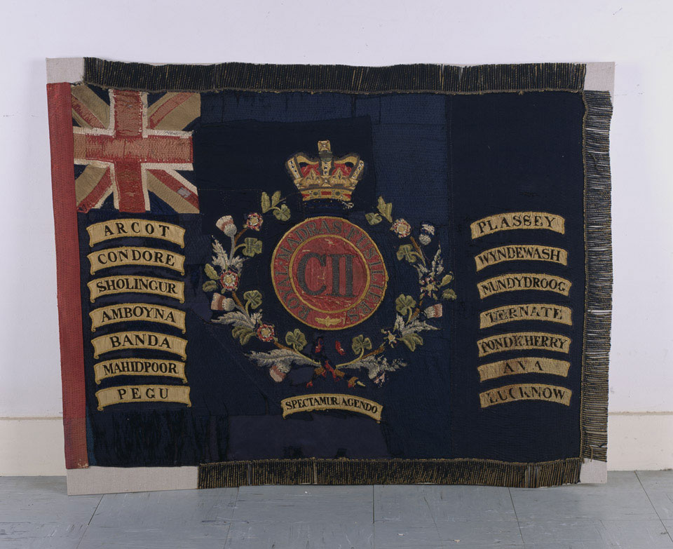 Regimental Colour of the 1st Battalion, The Royal Dublin Fusiliers, 1907 (c)