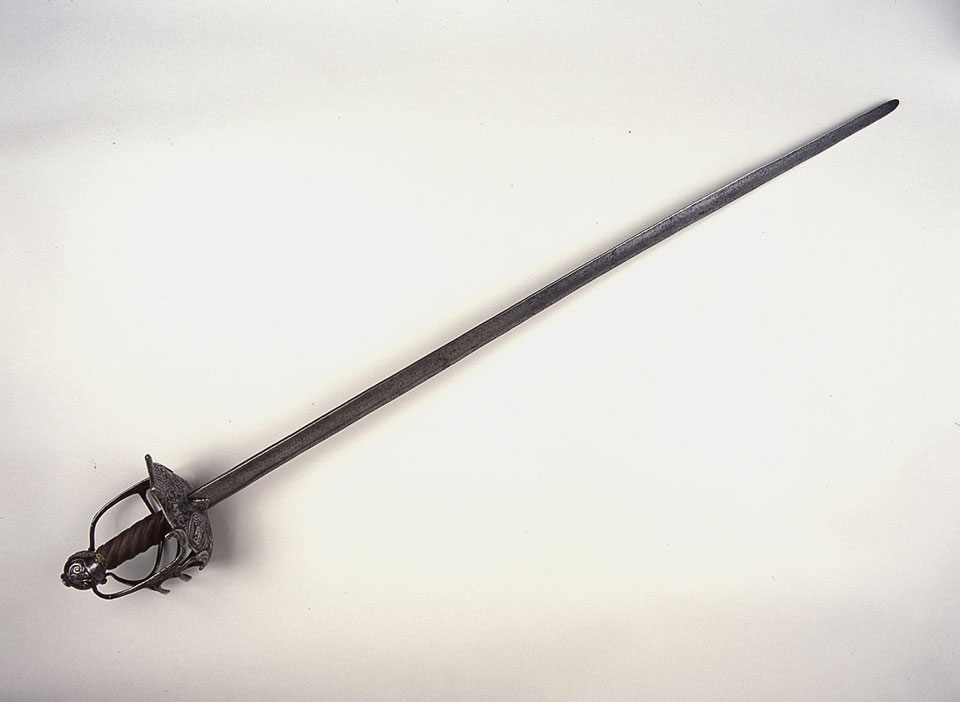 Officer's 'mortuary' sword, 1650 (c)