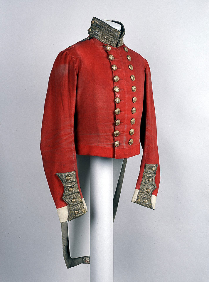 Officer's full dress coatee, 1848-55, Captain Henry Kent, 77th (East Middlesex) Regiment of Foot