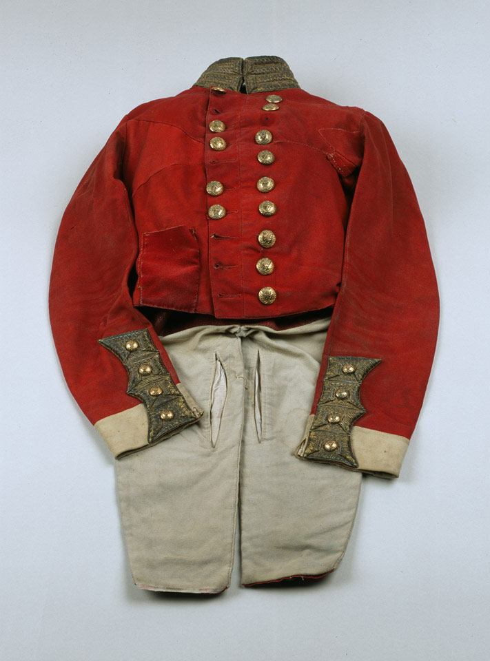 Officer's full dress coatee worn by Captain Audley Lemprière, 77th (East Middlesex) Regiment of Foot, 1848-1855 (c)