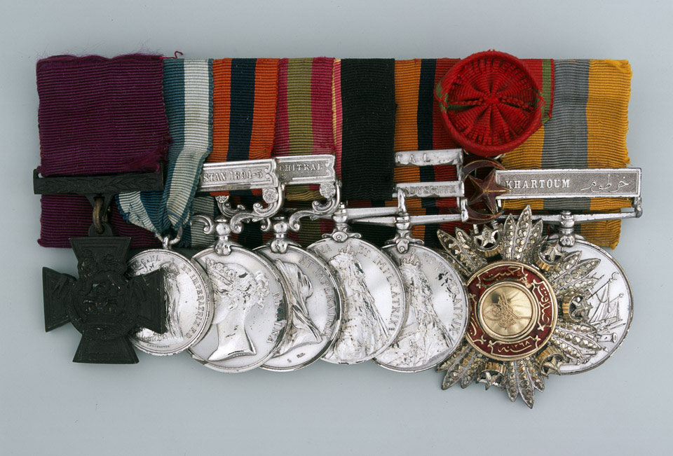 Victoria Cross group awarded to The Hon Lieutenant Frederick Hugh Sherston Roberts, King's Royal Rifle Corps