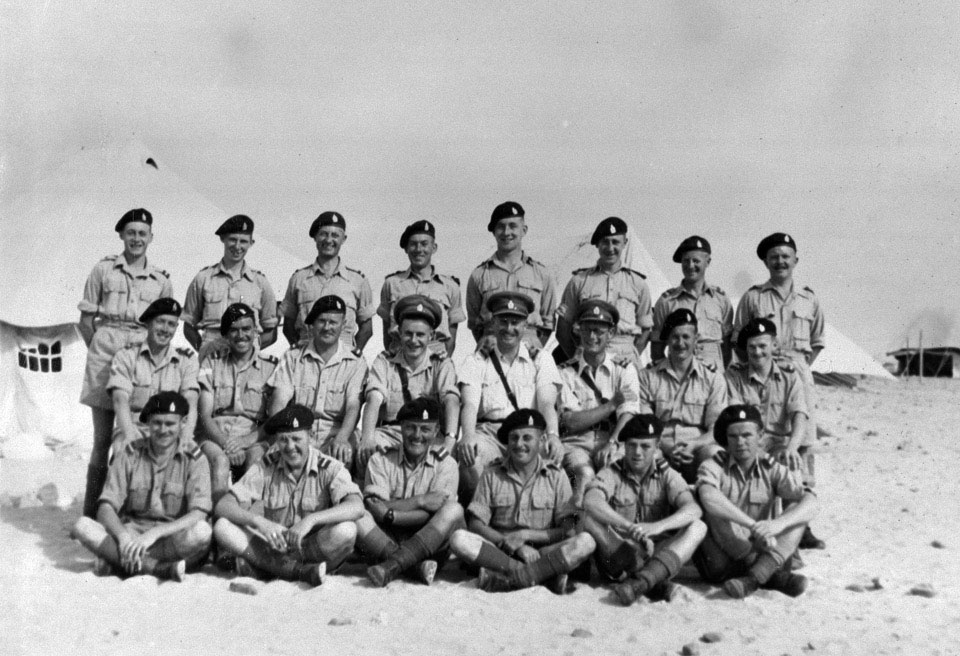 'HQF', 3rd County of London Yeomanry (Sharpshooters), North Africa, 1943