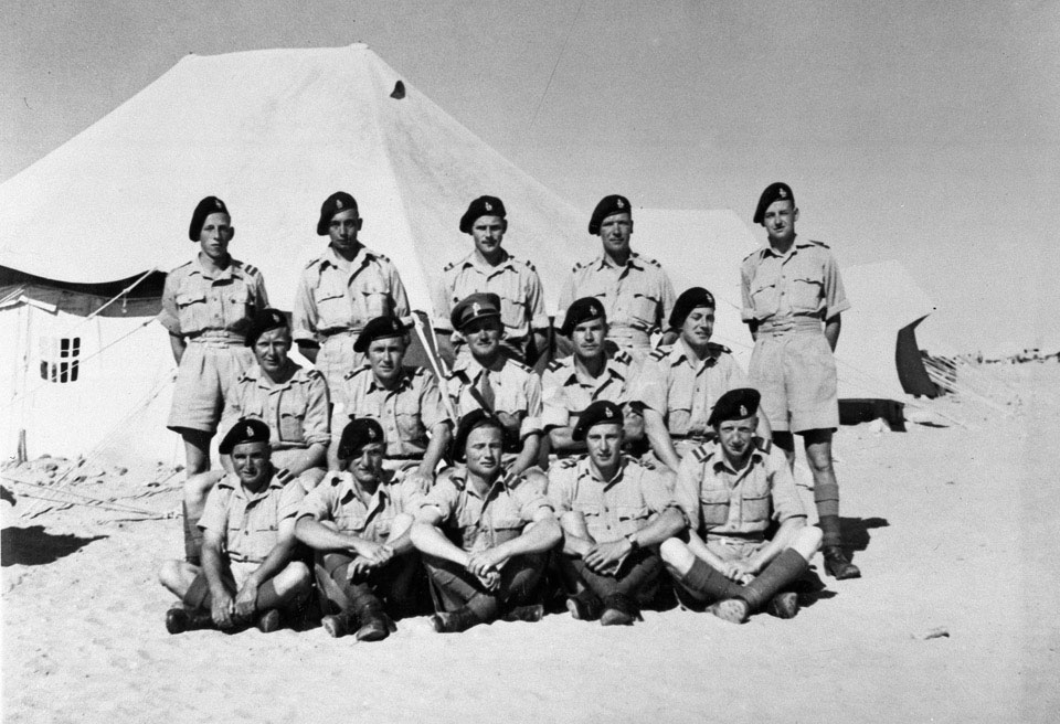'2 Troop', 3rd County of London Yeomanry (Sharpshooters), North Africa, 1943